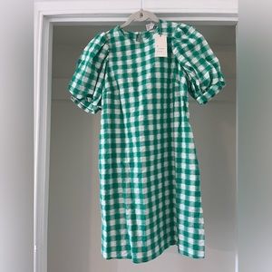 NWT A New Day Gingham Shift Dress, Size Small
